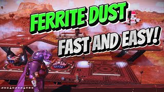 No Mans Sky How to get Ferrite Dust FAST [upl. by Kemp]