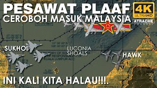 Bagaimana Pesawat PLAAF boleh cuba untuk ceroboh masuk ruang udara MALAYSIA TUDMpintas HUTTUDM63 [upl. by Cerallua]