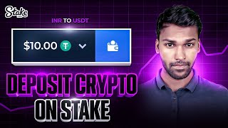 HOW TO DEPOSIT CRYPTO ON STAKE  DEPOSIT PROBLEM SOLUTION STAKE [upl. by Sparhawk738]