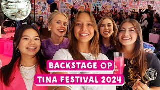 DE STERRENTEAM VLOG VAN TINA FESTIVAL 2024  TinaTV [upl. by Judi]