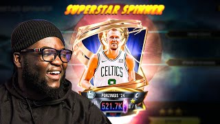 NBA 2K Mobile  FINALS SUPERSTAR SPINNER 😍 [upl. by Studley164]