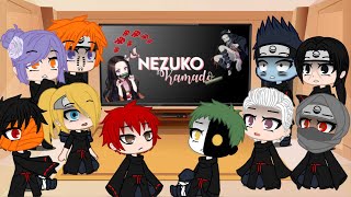 Akatsuki reagindo a NezukoAkatsuki react to Nezuko [upl. by Annnora]