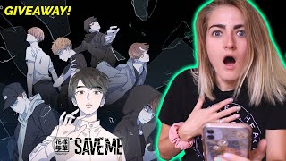 I READ THE BTS SAVE ME WEBTOON  BT21 GIVEAWAY [upl. by Bonni]