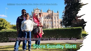 Stora Sundby Slott  Walking around on a late summer day [upl. by Neddy452]