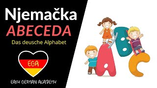 Njemački od samog početka Lekcija 1  Njemačka abeceda  das Alphabet [upl. by Judus638]