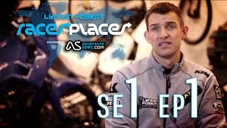 Adventure Motorcycling Documentary  RACES TO PLACES SO1 EP1 Ft Lyndon Poskitt [upl. by Nah]