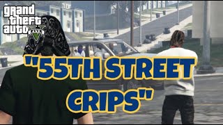 quot55TH STREET CRIPSquot GTA 5 MIGGA STORIES 216 AYOY [upl. by Enairb]