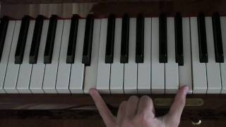 How To Play Yann Tiersen  Comptine dun autre ete Part 1 Left HandPiano Tutorial [upl. by Luis629]