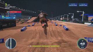 Monster Energy Supercross  The Official Videogame 6 gamplay Ps5 [upl. by Eaton]