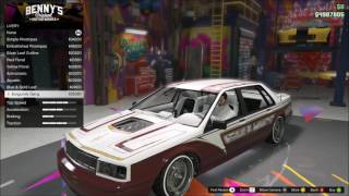 GTA Online Albany Primo Custom Customization [upl. by Anneehs]