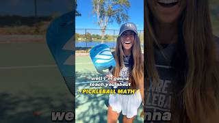 Pickleball Math Explained pickleball pickleballaddict pickleballtips [upl. by Abroms852]