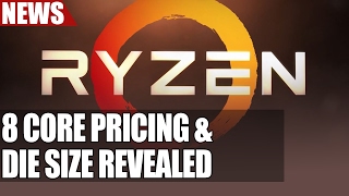 Ryzen 8 Core Pricing Leaks amp Die Size Revealed [upl. by Gelb597]