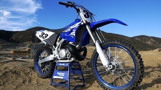 First Ride 2018 Yamaha YZ250 2 Stroke  Motocross Action Magazine [upl. by Loretta201]