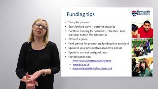 Masters Postgraduate Funding 2018 Entry  Helen Gunter [upl. by Eaves863]