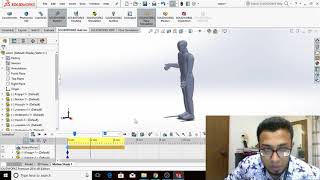 Solidworks Human Model Animation [upl. by Shannah]