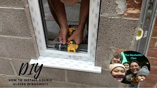 DIY  How to install Double Glazed Windows [upl. by Aneelas]