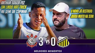 O NOVO JÔ METEU HATTRICK E COLOCOU O TIMÃO NA FINAL DA COPINHA O MAIOR CAMPEÃO CHEGA COM MORAL [upl. by Deland]