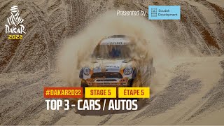 Cars Top 3 presented by Soudah Development  Étape 5  Stage 5  Dakar2022 [upl. by Sisely651]