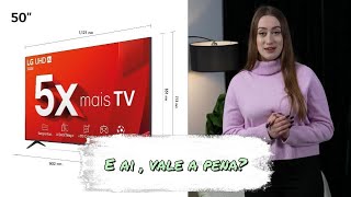 Smart TV LG 50UT8050  Sera que vale a pena Não compre antes de ver este video [upl. by Auqenaj951]