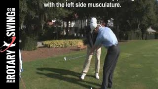 Golf Backswing  Learning How to Rotate [upl. by Annirac]