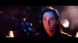 Avengers Infinity War Loki amp Heimdall Death Scene [upl. by Hachmin]