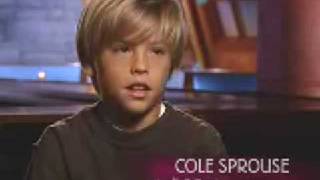 Cole Sprouse interview in Friends [upl. by Llertnek]