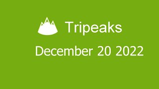 Microsoft Solitaire Collection  Tripeaks  December 20 2022 [upl. by Drain]