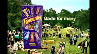 Cadbury Favourites  TV Ad [upl. by Fitalludba931]