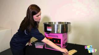 Fairy Floss Machine Hire Fun party ideas [upl. by Harod]