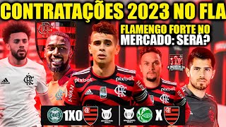 A SEMANA DO FLAMENGO CONTRATAÇÕES 2023 RENOVAÇÕES DE DAVID LUIZ E FILIPE LUIS ER7 E PEDRO NA COPA [upl. by Einapets]