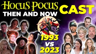 Hocus Pocus 1993 FILM CAST Then and Now 1993  2023 [upl. by Sirret]