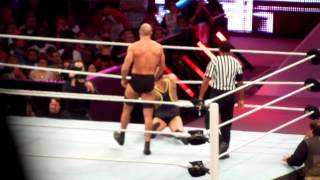 Santino Marella Surprise return to RAW in Toronto [upl. by Nwahsram]