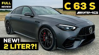 2024 MERCEDES AMG C63 S The V8 Is Gone Is 2 LITER Enough FULL POV Test Drive Review [upl. by Airel]