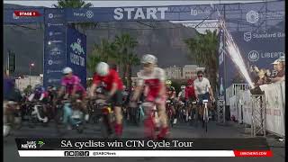 SA cyclists win the Cape Town Cycle Tour [upl. by Pallaten]