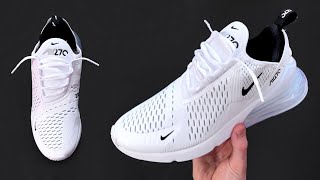 NIKE AIR MAX 270 REVIEW  ON FEET  WORTH IT [upl. by Jarrad622]