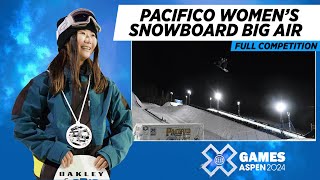 Pacifico Women’s Snowboard Big Air FULL COMPETITION  X Games Aspen 2024 [upl. by Lauer]