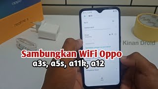 Cara menyambungkan WiFi hp Oppo a3s a5s a12 a11k [upl. by Aliet]