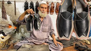 Ingenious Craftsman Make Handmade Leather ShoesProcess Of Making Leather Shoes [upl. by Leanna]