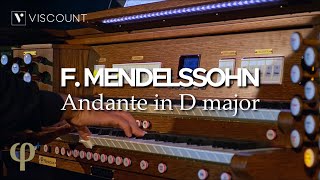 Felix Mendelssohn  Andante in D Major  Viscount Classic Organs  Physis Plus Opera 250 [upl. by Euridice]