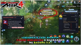 MIR4  SAAN NAKUKUHA OR NABIBILI ANG CHEONPAS JADE ORNAMENTAL HAIRPIN BAGONG TE F2P [upl. by Najram332]