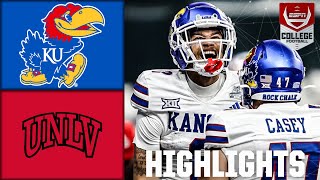 Guaranteed Rate Bowl Kansas Jayhawks vs UNLV Rebels  Full Game Highlights [upl. by Alios]