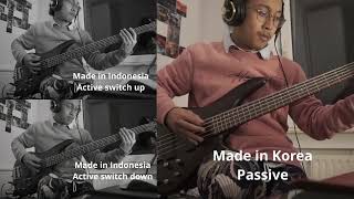 Ibanez SDGR SR505 Indonesia vs Korea comparison [upl. by Olaf98]