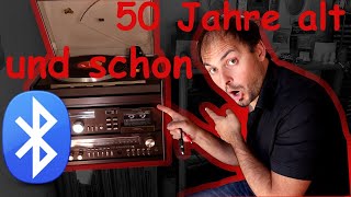 50 Jahre alte Stereoanlage selber mit Bluetooth nachrüsten  Tutorial [upl. by Cattan]