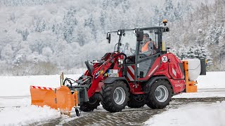 Weidemann – Hoftrac 1390 Einsatz Winterdienst [upl. by Feune852]