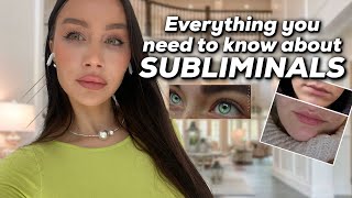 watch this before listening to another subliminal 😳 do subliminals actually work [upl. by Alinna]