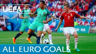 All 108 UEFA EURO 2016 goals Watch every one [upl. by Scherman]