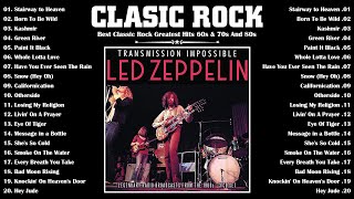 Classic Rock 60s 70s 80s  Best Classic Rock Greatest Hits 60s amp 70s and 80s [upl. by Cadmarr]