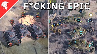 Company of Heroes 3  FCKING EPIC  US Forces Gameplay  2vs2 Multiplayer  No Commentary [upl. by Pilihp]