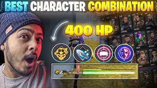 AFTER UPDATE  BEST CHARACTER COMBINATION  FREE FIRE BR amp CS COMBINATION [upl. by Pippy530]