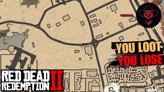 Dumb Place to Loot  Red Dead Redemption 2 [upl. by Atteuqcaj]